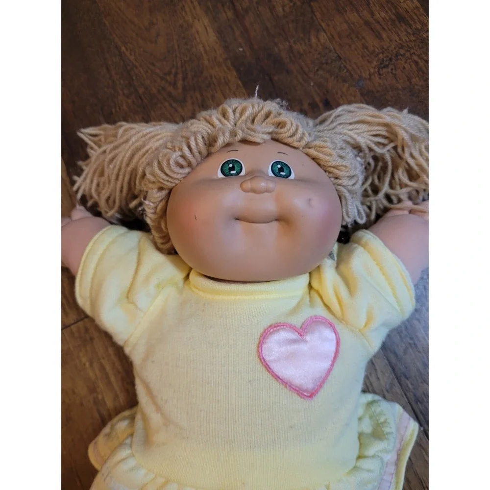 1978 1982 Cabbage Patch Kids Doll Spaghetti Xavier Robert's Sign Outfit